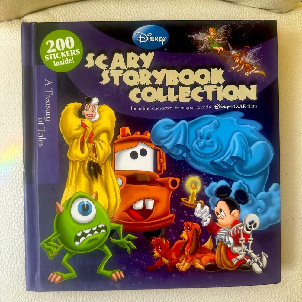 Disney EUC Hardcover Scary Storybook Collection 2nd Edition Copyright 2008